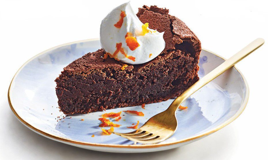 Flourless Almond Chocolate Cake with Orange