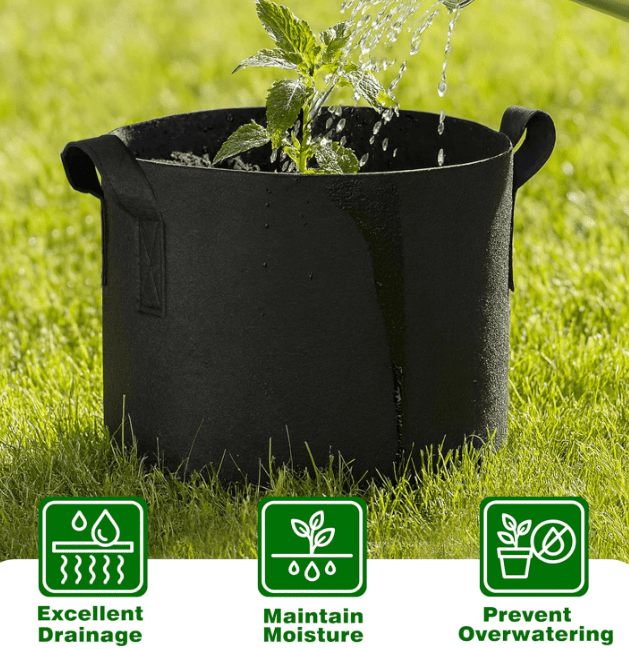 Heavy-Duty Fabric Grow Bags Heavy-Duty Fabric Grow Bags