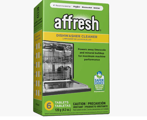Affresh Dishwasher Cleaner Helps Remove Limescale and Odor Causing Residue 6 Tablets