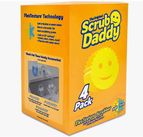 Scrub Daddy Sponge Scratch Free Scrubber for Dishes and Home