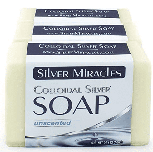 Colloidal Silver Soap 3 pack