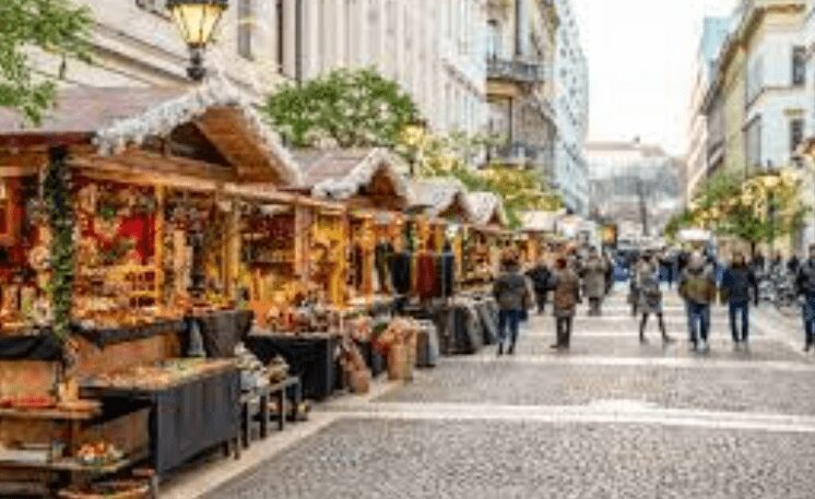 The Christmas Market in Budapest