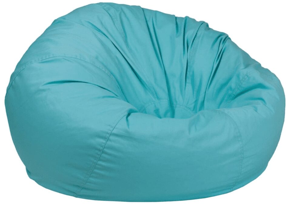 Flash Furniture Oversized Solid Mint Green Bean Bag Chair