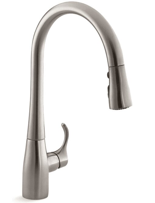 KOHLER 596 VS Simplice 3 Spray Kitchen Sink Faucet