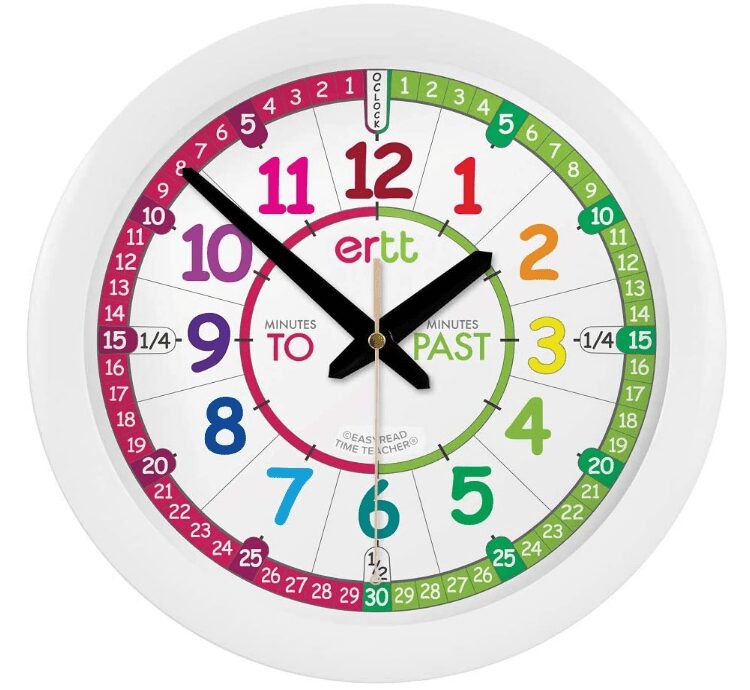 EasyRead time teacher Children's Wall Clock