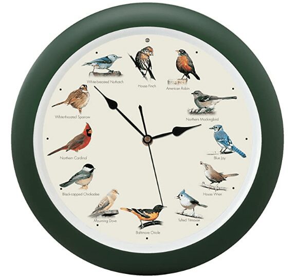 Mark Feldstein and Associate's Original Singing Bird Wall Clock