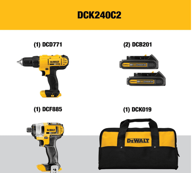 DEWALT 20V MAX Cordless Drill and Impact Driver, Power Tool Combo Kit DEWALT 20V MAX Cordless Drill and Impact Driver, Power Tool Combo Kit