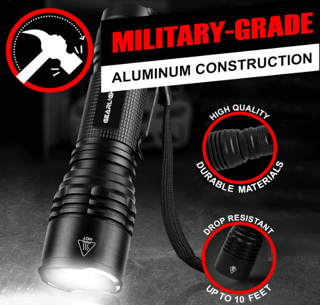 High-Lumen LED Flashlight High-Lumen LED Flashlight