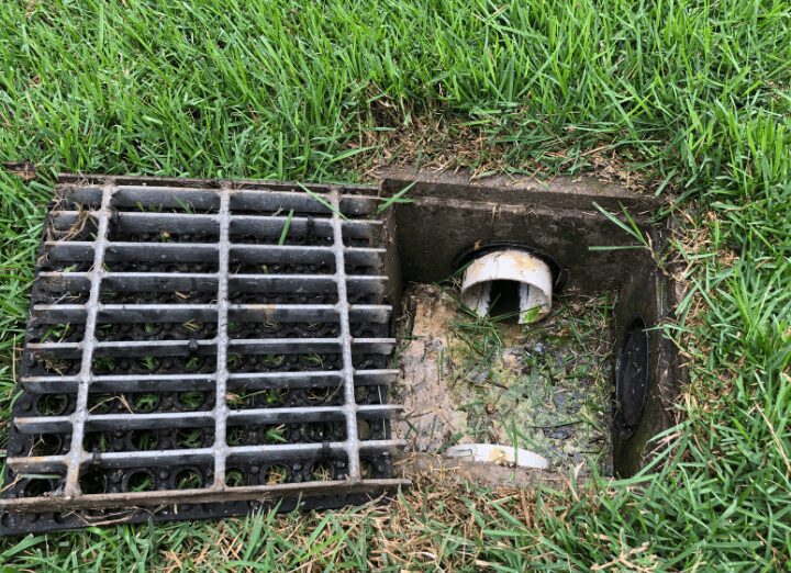 Drain basket for French Drain