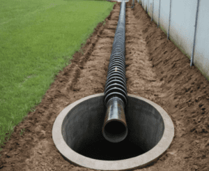 Combined drainage system