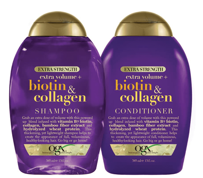 OGX Thick Full + Biotin Collagen Volumizing Shampoo