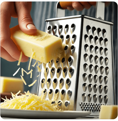 Grating Method to Soften Butter