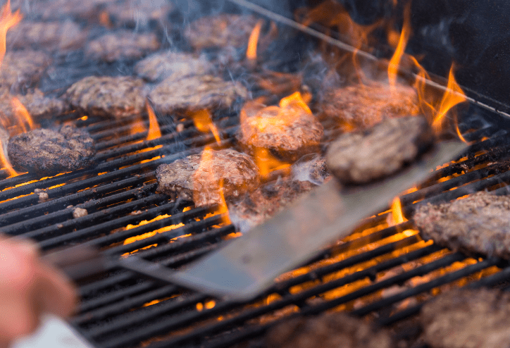 Cooking the Burgers