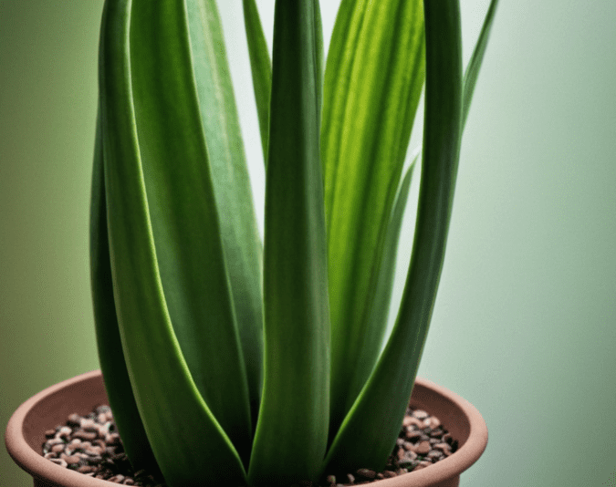 Sansevieria Cylindrica in bright indirect light