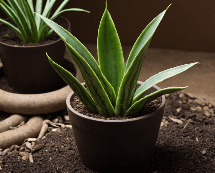 Sansevieria Futura Superba soil