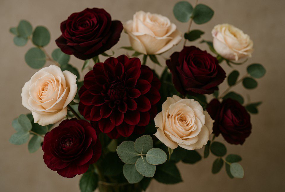 Burgundy Flowers Burgundy Flowers