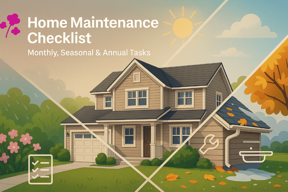 Home Maintenance Checklist Home Maintenance Checklist