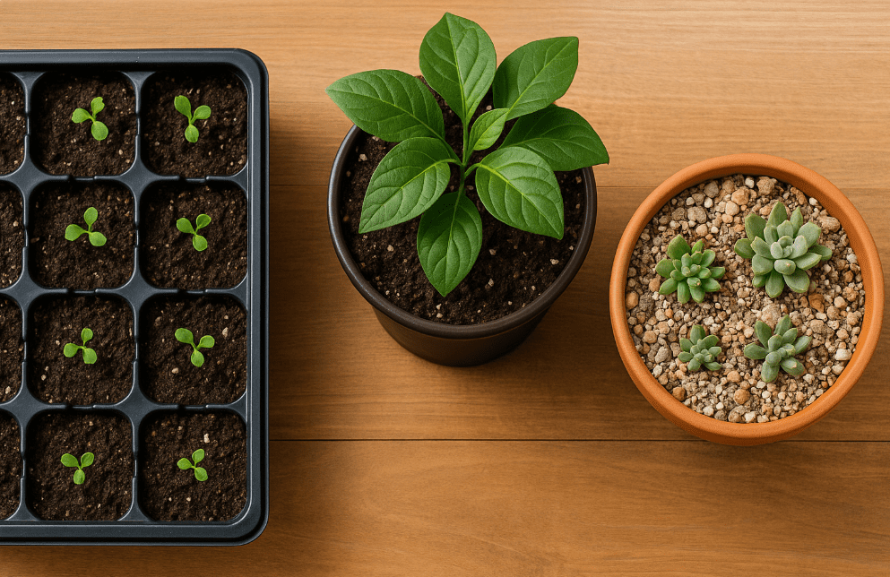 Seedlings-vs-Houseplants-vs-Succulents Seedlings-vs-Houseplants-vs-Succulents