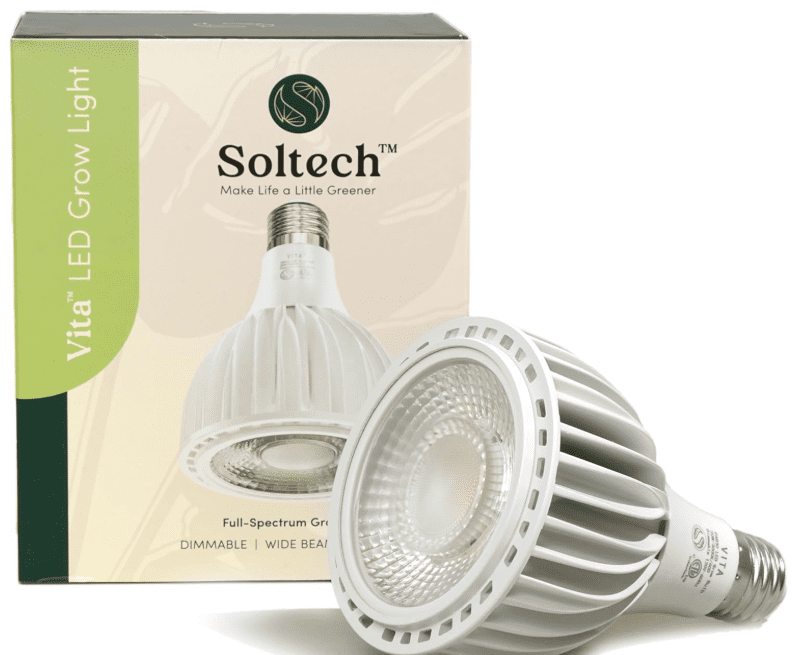 Soltech Solutions Vitaâ„¢ LED Grow Light Bulb Full Spectrum for Indoor Plants Soltech Solutions Vitaâ„¢ LED Grow Light Bulb Full Spectrum for Indoor Plants