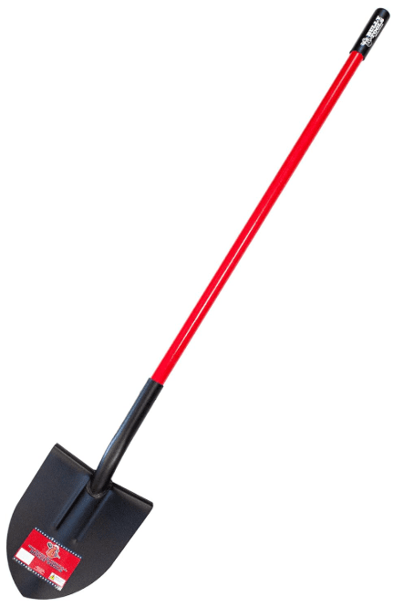 Bully Tools Round Point Heavy Duty Shovel Bully Tools Round Point Heavy Duty Shovel