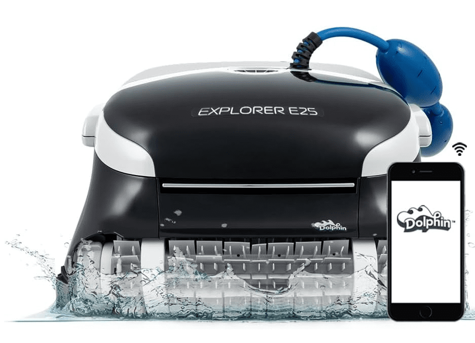 Dolphin (2026 Model) Explorer E25 Wi-Fi Robotic Pool Vacuum Cleaner Dolphin (2026 Model) Explorer E25 Wi-Fi Robotic Pool Vacuum Cleaner