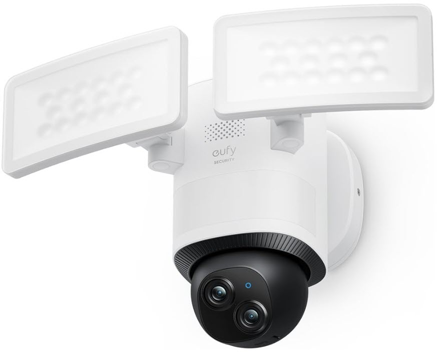 eufy Security Floodlight Camera E340 Wired HomeBase S380 (HomeBase 3) Eufy Floodlight Camera E340