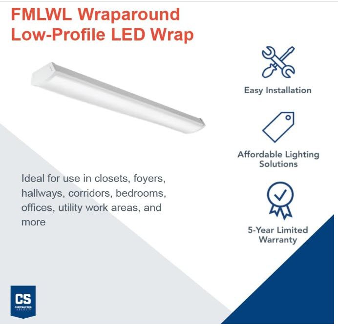 Flush-Mount / Low-Profile: Linear LED Ceiling Fixture Flush-Mount / Low-Profile: Linear LED Ceiling Fixture