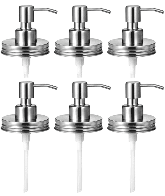 Mason Jar Liquid Soap Dispenser Lids Mason Jar Liquid Soap Dispenser Lids