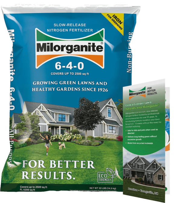 Milorganite All-Purpose Eco-Friendly Slow-Release Nitrogen 6-4-0 Fertilizer Milorganite All-Purpose Eco-Friendly Slow-Release Nitrogen 6-4-0 Fertilizer