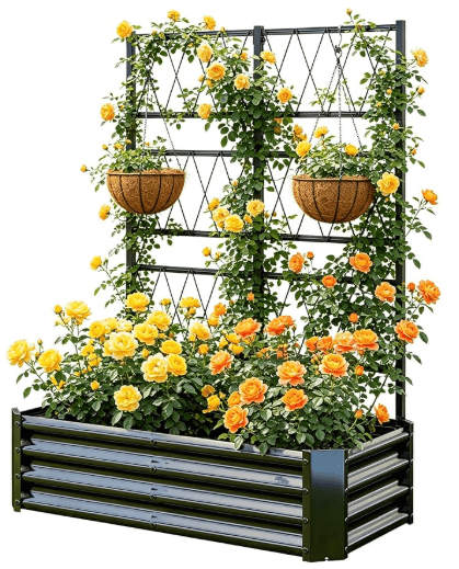 Planter Box with Trellis Planter Box with Trellis
