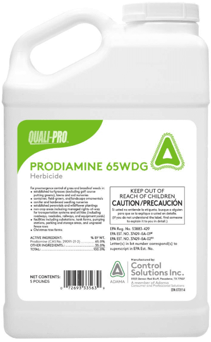 Prodiamine 65 Wdg 5lbs Pre-emergent Grass Broadleaf Weeds
Prodiamine 65 Wdg 5lbs Pre-emergent Grass Broadleaf Weeds