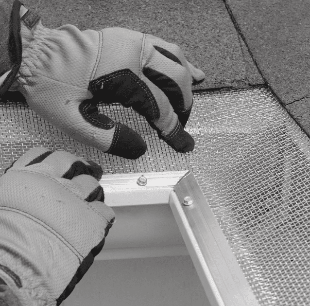 RAPTOR Stainless Steel Gutter Guard RAPTOR Stainless Steel Gutter Guard