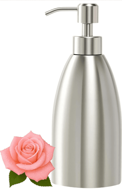 Emarful 304 Stainless Steel Soap Dispenser 16oz Rust-Proof Liquid Soap Pump Bottle for Kitchen or Bathroom Countertop Hand Dish Lotion Leak-proof Emarful 304 Stainless Steel Soap Dispenser 16oz Rust-Proof Liquid Soap Pump Bottle for Kitchen or Bathroom Countertop Hand Dish Lotion Leak-proof