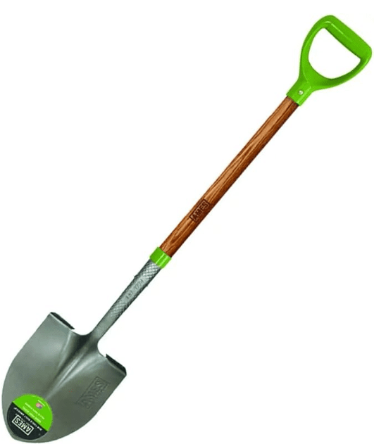 The Ames round point shovel