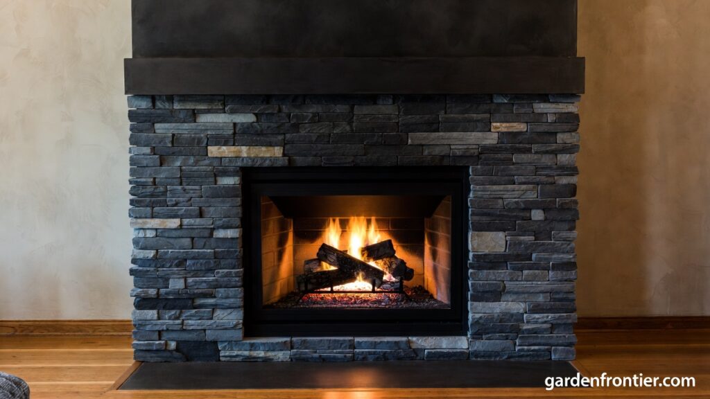 A complete homeowner's guide to soapstone fireplaces, featuring custom surrounds, high-efficiency inserts, and proper mineral oil maintenance. A beautifully oiled dark soapstone fireplace surround radiating heat in a cozy living room