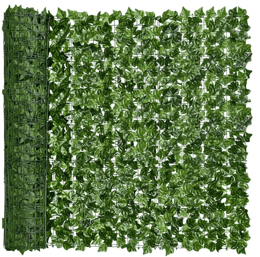 Expandable Faux Ivy Privacy Trellis Expandable Faux Ivy Privacy Trellis