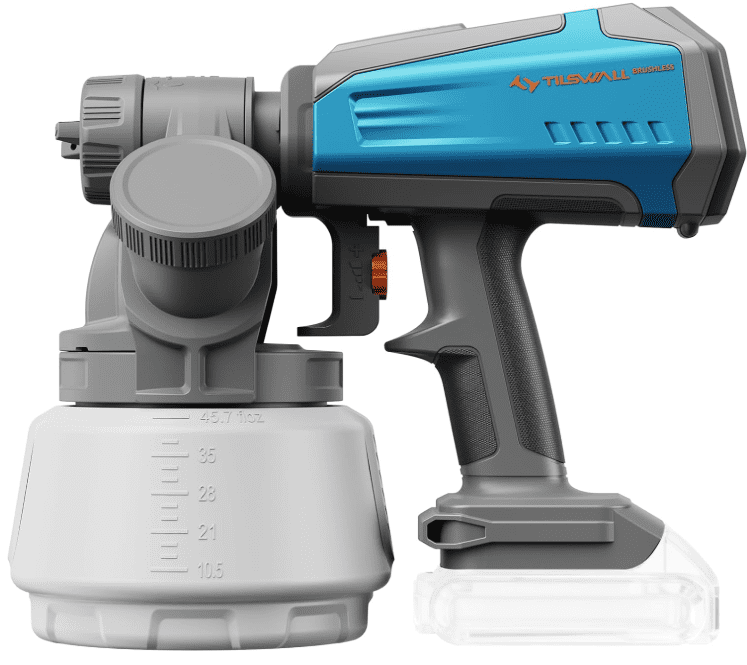 Brushless Cordless Paint Sprayer Compatible with Dewalt 20V Battery Brushless Cordless Paint Sprayer Compatible with Dewalt 20V Battery