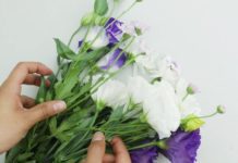 Dried Flowers How To Make and Simple Décor Ideas leaves removal