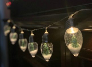 Mini Snow Globe Lights Are Perfect Addition to Your Christmas Decor Mini Snow Globe Lights