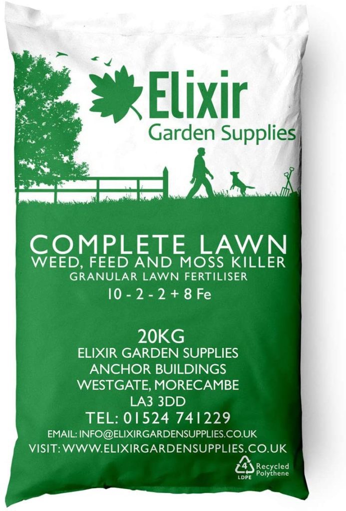 Elixir Gardens COMPLETE LAWN Weed Feed Green Up