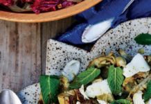 Grilled Artichokes with Mint and Pecorino Grilled Artichokes