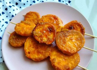 Kamote Recipe: (Deep Fried Caramelized Sweet Potato) Kamote Recipe