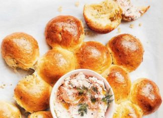 Smoked Salmon Pate With Tear & Share Brioche Buns Smoked Salmon Pate With Tear & Share Brioche Buns