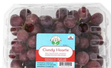Candy Heart Grapes: Delicious And Mouth-watering Fruit Candy Heart Grapes