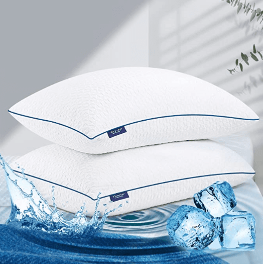 Best Cooling Shredded Memory Pillows Queen Size