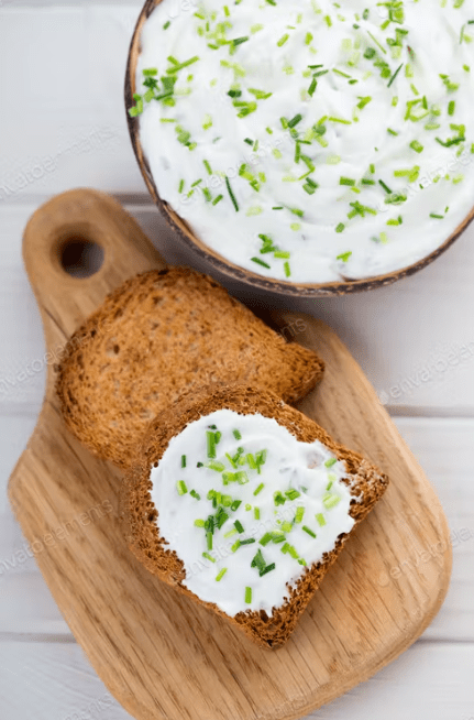 Green Onion Cake With Lemon Dipping Sauce 