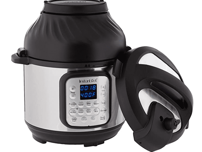 Instant Pot Duo Crisp 9-in-1 Electric Pressure Cooker and Air Fryer Combo