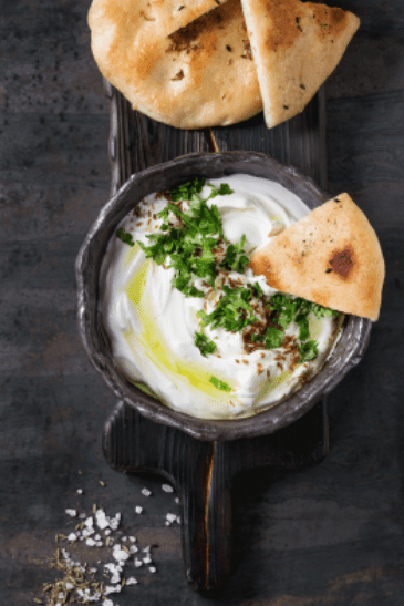 Labneh Fresh Lebanese Cream Cheese Dip
