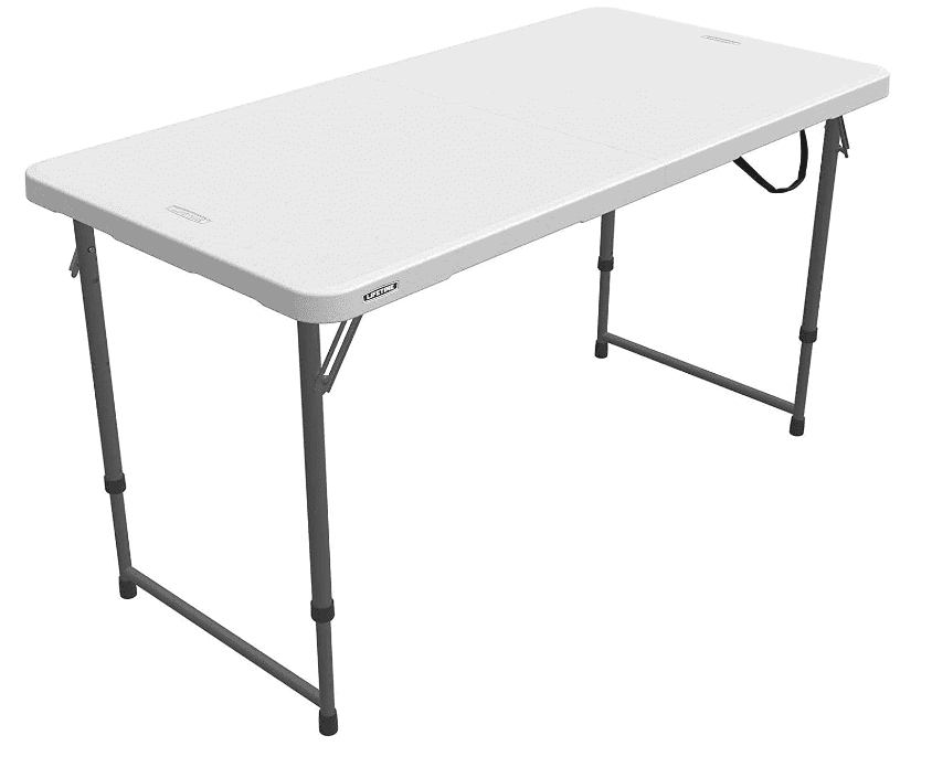 Lifetime Height Adjustable Folding Table