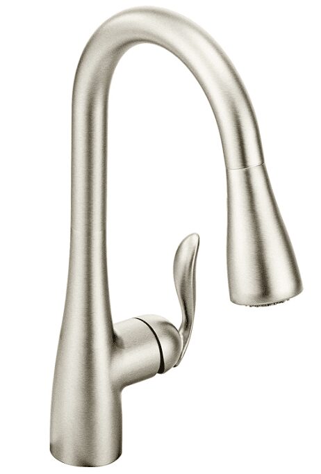 Moen 7594SRS Arbor One Handle Pulldown Kitchen Faucet